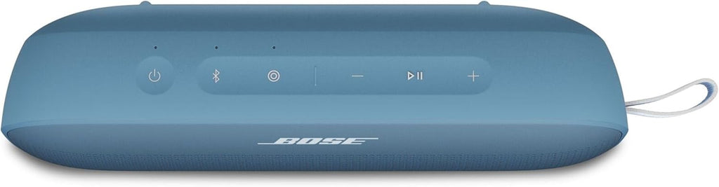 Bose SoundLink Flex Tragbarer Bluetooth-Lautsprecher (2. Gen.), Tragbarer Außen-Lautsprecher mit naturgetreuem Klang, bis zu 12 Stunden Akkulaufzeit, staubdicht und wasserdicht, Schwarz