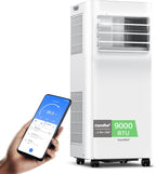 Comfee Mobiles Klimagert Easy Cool 2.0, 7000 BTU 2,0kW, Kühlen&Ventilieren&Entfeuchten, Raumgre bis 68m(25㎡), APP-Steuerung/Alexa/Google Home/IFTTT, Mobile Klimaanlage mit Abluftschlauch