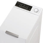 Candy Toplader Waschmaschine TCA474TM5-S 7 kg I 1400 U/min Schleuderdrehzahl I Nachlegefunktion I Smarte Bedienung mit Wi-Fi und Bluetooth I 17 Programme I Mix Power System I Weiß
