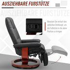 HOMCOM Relaxsessel Fernsehsessel 145° verstellbar drehbar