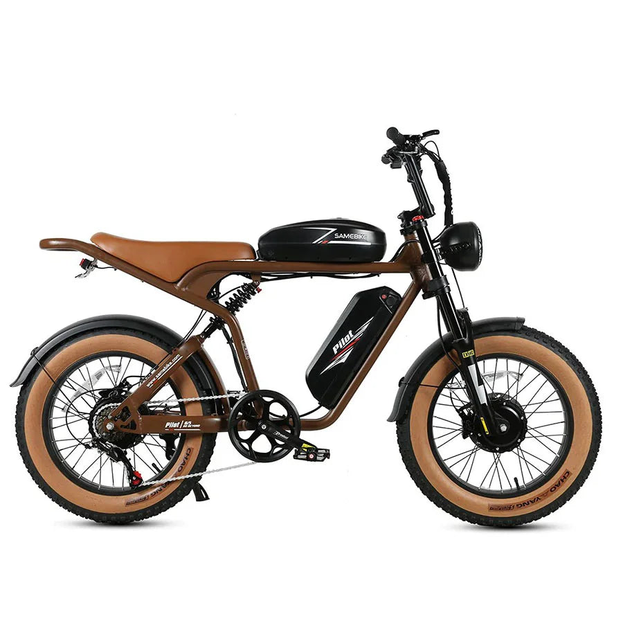 SAMEBIKE M20-III E-Motorrad, 48V 36Ah, 2000W Motor, 60 km/h