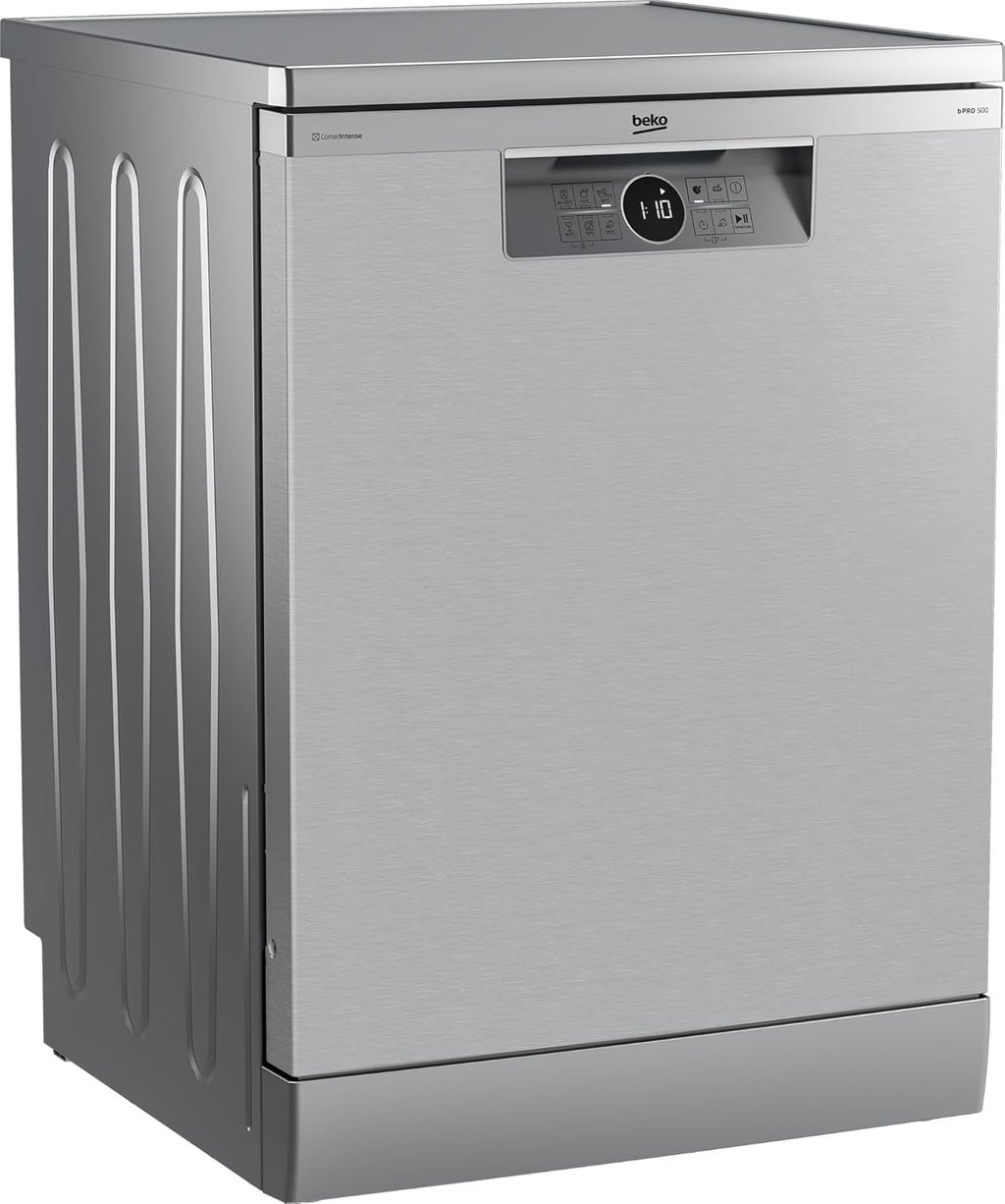 Beko BDFN26420W b300 freistehender Geschirrspüler, unterbaufhig, Platz für 14 Magedecke, Pro  Inverter Motor, TrayWash, HygieneIntense, 6 Programme, WaterSafe+, Wei