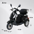 Arvo Seniorenmobil P300 Schwarz