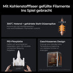 Creality K2 Plus Combo 3D-Drucker, 16-Farben Multimaterial-Druck, 350³mm XXL-Bauraum, Servo-Direktantrieb, Dual-KI-Kameras, Ultra-Leise <45dB, Aktive Heizkammer, RFID/WLAN (Industrie 4.0)