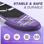 Premium-Stand-Up-Paddle-Board, Yoga-Board mit strapazierfähigem SUP-Zubehör und Tragetasche | Breiter Stand, Surf-Kontrolle, rutschfestes Deck, Leine, Paddel und Pumpe für Jugendliche und Erwachsene