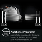 AEG Vollintegrierter Geschirrspüler 60cm, Spülmaschine Serie 7000: mit Glasschutz, Energieklasse A, Besteckschublade, personalisierte Zeit-Steuerung, leise 41dB, ComfortRails, Wasserstopp, FSE7676AP
