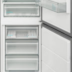 Sharp SJ-BA20DHXIC-EU Kühlschrank Kühl-Gefrierkombination NoFrost Inox Look