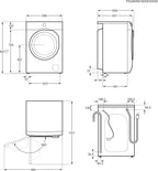 AEG L6FBG51470 Waschmaschine / Serie 6000 mit ProSense / Testsieger der Stiftung Warentest / 7,0 kg / Leise / Mengenautomatik / Nachlegefunktion / Kindersicherung / Wasserstopp / 1400 U/min