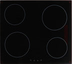 PKM Einauherdset BIC3-IGKIX-2 | Edelstahlblende | Glaskeramikkochfeld 60cm | 3 Backofenfunktionen | Energieeffiziezklasse A