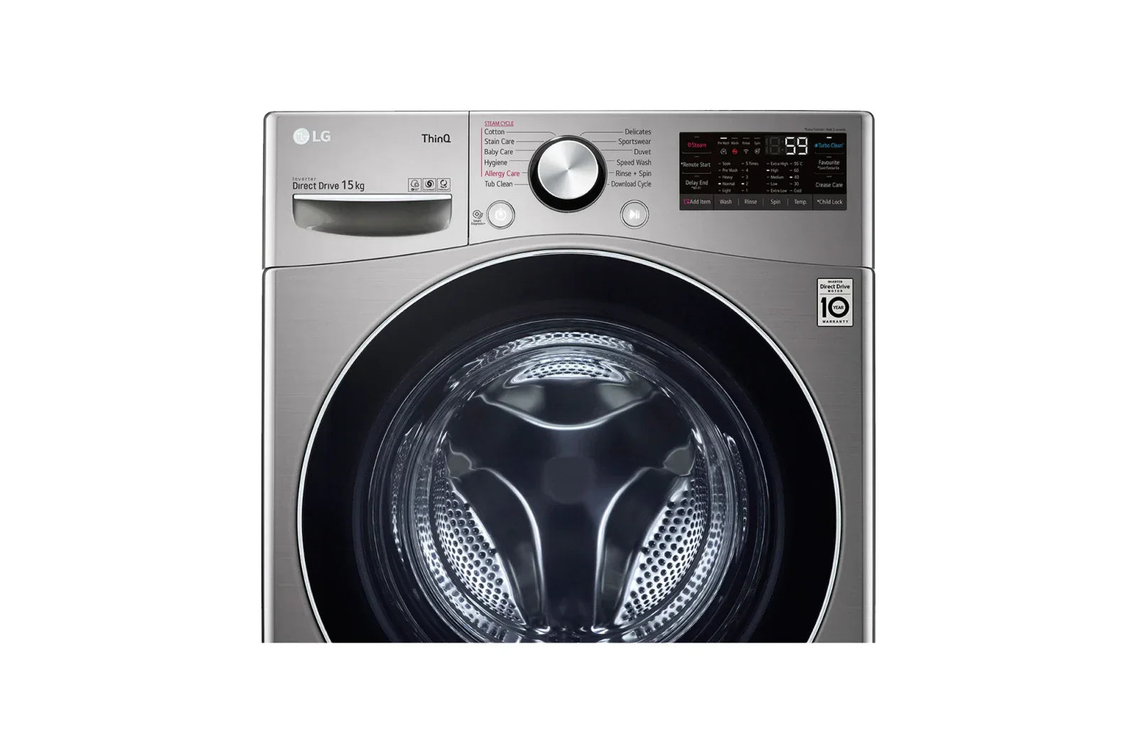 Machine à laver F0L9DYP2S -15Kg - Inox -