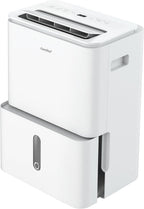 Comfee Luftentfeuchter, 30L/24h, Raumgröße ca. 180m³(80m²), Intelligenter Entfeuchtermodus, 24H Timer, Wassertank 3L, MDDP-30DEN7