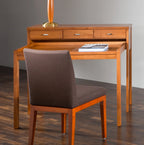 Sekretr Bordeaux, Form Exclusiv Design, Schreibtisch, Eiche, Kirschbaum oder Nubaum, Homeoffice