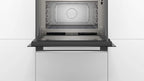 Bosch BFR634GS1 Serie 8 Einbau-Mikrowelle, Türanschlag Rechts, AutoPilot 7 Automatikprogramme, Reinigungsunterstützung, TFT-Touchdisplay, LED-Beleuchtung gleichmäßige Ausleuchtung, 38 x 60 cm, 900 W