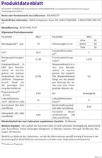 Bauknecht BCIO 3T341 PLET Vollintegrierbarer Geschirrspüler 60 cm /Edelstahl/14 Maßgedecke/10 Standardprogramme und 1 Sensorprogramm/PowerClean/ActiveDry/Besteckschublade/Vollwasserschutz