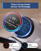 Tineco iFLOOR 5 Steam Nass Trockensauger, 120℃ Hochtemperatur-Dampf, Dampfreiniger mit Kabel, Selbstreinigung Nasssauger, Hartholz bodenreiniger für klebrige Verschmutzungen, Essensreste