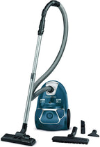 Rowenta RO3950 Staubsauger mit Beutel + 4er Pack Swirl R 39 Staubsaugerbeutel für Dauerhaft hohe Saugleistung, 3L Beutelvolumen, 750 W = 2000W, extrem leise, Hygienefilter, mit Parkettdüse