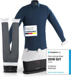 CLEANmaxx Automatischer Hemden-Bügler zum Trocknen und Gltten von Hemden & Blusen inklusive Aufsatz für Hosen | Die innovative und schonende Art, Ihre Wsche zu gltten