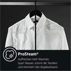 AEG L7WBA60680 Waschtrockner / DualSense - schonende Pflege / 8 kg Waschen / 5 kg Trocknen / D / energiesparend / Mengenautomatik / Nachlegefunktion / ProSteam - Auffrischfunktion / 1600 U/min Weiß