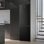 Hisense RB327N4AD2 Kühl-Gefrierkombination/ NoFrostPlus/ Multiflow 360°/ HolidayMode/ FreshZone/ 182,4 cm/ Kühlteil 171 l/ Gefrierteil 85 l/ 41 dB/ 287 kWh/ Jahr/ Edelstahl-Look