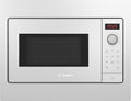 Bosch BFL523MW3 Serie 2 Einbau-Mikrowelle, 38 x 50 cm, 800 W, Drehteller 27 cm, Türanschlag Links, AutoPilot 7 7 Automatikprogramme, Reinigungsunterstützung, LED-Touchdisplay