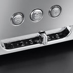 Russell Hobbs Toaster [für 2 Scheiben] Luna Edelstahl Kupfer (extra breite Toastschlitze, inkl. Brtchenaufsatz, 6 Brunungsstufen + Auftau- & Aufwrmfunktion, 1550W) 24290-56