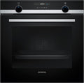 Siemens HB578GBS3, iQ500, Einbau-Backofen 60 x 60 cm, activeClean Pyrolyse Selbstreinung, TFT-Display, 3D Heißluft, Schnellaufheizung, cookControl40 Automatikprogramme, softMove, Edelstahl