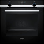 Siemens HB578GBS3, iQ500, Einbau-Backofen 60 x 60 cm, activeClean Pyrolyse Selbstreinung, TFT-Display, 3D Heißluft, Schnellaufheizung, cookControl40 Automatikprogramme, softMove, Edelstahl