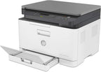 HP Color Laser 150nw Farb-Laserdrucker (Drucker, USB, LAN, WLAN),weiß-grau