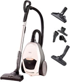 AEG VX82-1-KO Staubsauger / 75% Recyclingmaterial / autom. Saugkraftregulierung / extrem leise auch auf Teppich / Aufnahme von groen + kleinsten Partikeln / langes Kabel / 600W / schwarz