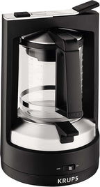 Krups KM4689 Filterkaffeemaschine T8 | 850 Watt | Automatische Abschaltung | 8-12 Tassen | Beleuchteter Ein-/ Ausschalter | Schwarz