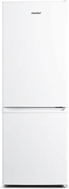 Comfee' RCB169DK3 Kühlschrank mit Gefrierfach 150cm Höhe/Kühl-/Gefrierkombination/Low Frost/174L/leise Kühlgefrierkombi 38dB/Einstellbare Kühlschranktemperatur/LED-Licht/156 kWh/Jahr/Schwarz