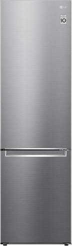 LG GBV22NCCEP Kühl-/Gefrierkombination – Smart Inverter Compressor, Total No Frost, Modern Flat Door Design, Matt Schwarz Metallic, Energieeffizienz A