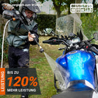 WORX Nitro 18V(20V MAX) Hydroshot Akku-Hochdruckreiniger WG633E.1, PowerShare, Terrassenreinigung und Autoreinigung, Max. 56 Bar, 220L/H, mit Zubehör, 4,0 Ah Akku & Ladegerät ‎‎Orange & Schwarz