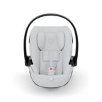 CYBEX Gold Babyschale Cloud G i-Size Comfort, Inkl. Neugeboreneneinlage, Ab Geburt bis ca. 24 Monate, Für Kinder ab 40 cm bis 87 cm, Max. 13 kg, Moon Black