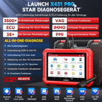 Launch CRP123I V2.0 OBD2 Diagnosegerät Auto, 4 Systeme Auslesegerät Auto, Launch Diagnosegerät mit Öl/EPB/DPF/SAS/BAS/BMS/Drosselklappe Reset, Auto VIN, Batterie-Test, Lebenslanges Update Scan Tool