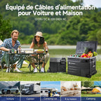 45L Glacière à Compresseur,Glaciere Électrique -20℃ à 20℃,Frigo Camion APP&Bouton Contrôle,12/24V DC et 100-240V AC Glaciere Camping Pour Voiture,Camion,Bateau et Prise De Courant -