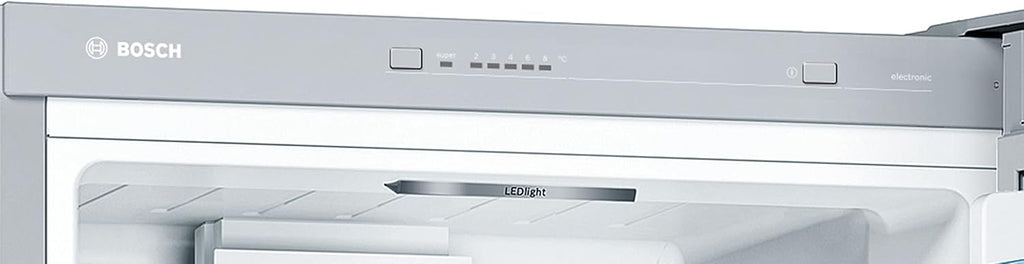 KGV33VLEAS - Réfrigérateur combiné pose libre - Série 4 - 288L - Froid brassé - L 60cm x H 176cm - Inox
