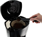 Melitta Look Therm Selection - Filterkaffeemaschine - mit Thermokanne - 10 Tassen - Schwarz (M 661 BK SST)