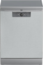 Beko BDFN26420W b300 freistehender Geschirrspüler, unterbaufhig, Platz für 14 Magedecke, Pro  Inverter Motor, TrayWash, HygieneIntense, 6 Programme, WaterSafe+, Wei
