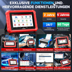 Launch CRP123I V2.0 OBD2 Diagnosegerät Auto, 4 Systeme Auslesegerät Auto, Launch Diagnosegerät mit Öl/EPB/DPF/SAS/BAS/BMS/Drosselklappe Reset, Auto VIN, Batterie-Test, Lebenslanges Update Scan Tool