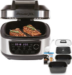 PowerXL MultiCooker - 12 in 1 Multikocher mit Warmhaltefunktion - Heißluftfritteuse, Backofen, Bratpfanne, Reiskocher uvm. - 5,7 Liter Fassungsvermögen - 12 Kochprogramme - Airfryer - Kaloriensparend