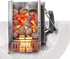 Weber Classic Kettle barbecue au charbon de bois, surface de cuisson Ø 57cm, barbecue avec couvercle et cuve en acier emaillé, thermomètre intégré au couvercle, trépied et roues - Noir (1341504)