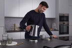 Russell Hobbs GeoSteel Frühstückset Toaster, Wasserkocher und Kaffeemaschine
