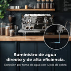 Cecotec Espresso-Kaffeemaschine Barista Baristeo Intima, professionelle Barista-Espressomaschine, Vorbrüh-System, 15 Bar Pumpe, einfaches Befüllen, 1,7L Wassertank und Tassenwärmer