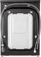 LG V7WD107H2E, Klasse E, Frontlader-Waschtrockner 10,5 - 7 kg, 1400 U/min, AI Direct Drive, Wi-Fi, Tiefenreinigung mit Dampf, TurboWash, Größere Kapazität, 62 x 60 x 85 cm ꟷ Weiß