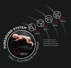 AEG VX82-1-KO Staubsauger / 75% Recyclingmaterial / autom. Saugkraftregulierung / extrem leise auch auf Teppich / Aufnahme von groen + kleinsten Partikeln / langes Kabel / 600W / schwarz