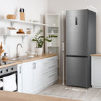 Midea MERB276FGE02A Fridge/Freezer Combination, 180 cm Height, NoFrost, Double Control, Super Cooling Function, 219 kWh per Year, Fridge Capacity 199 L, 71 L Freezer Capacity
