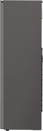 LG GBV22NCCEP Kühl-/Gefrierkombination – Smart Inverter Compressor, Total No Frost, Modern Flat Door Design, Matt Schwarz Metallic, Energieeffizienz A