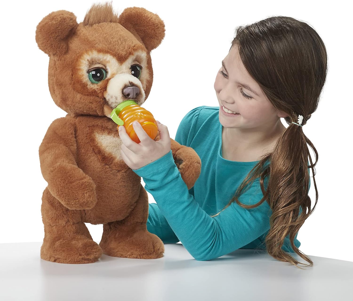 FurReal Cubby, Mein Knuddelbr, interaktives Plüschtier, ab 4 Jahren Braun