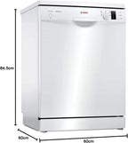 Lave-vaisselle BOSCH SMS25AW05E Blanc (60 cm)